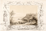TISCHBEIN, GEORG HEINRICH: VIEW OF VRBIK ON THE ISLAND OF KRK